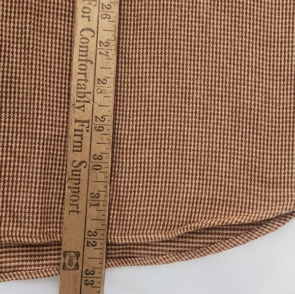 Polo Ralph Lauren Bowen Flannel Button Shirt Suede Elbow Patches Size Large VTG - Picture 9 of 9